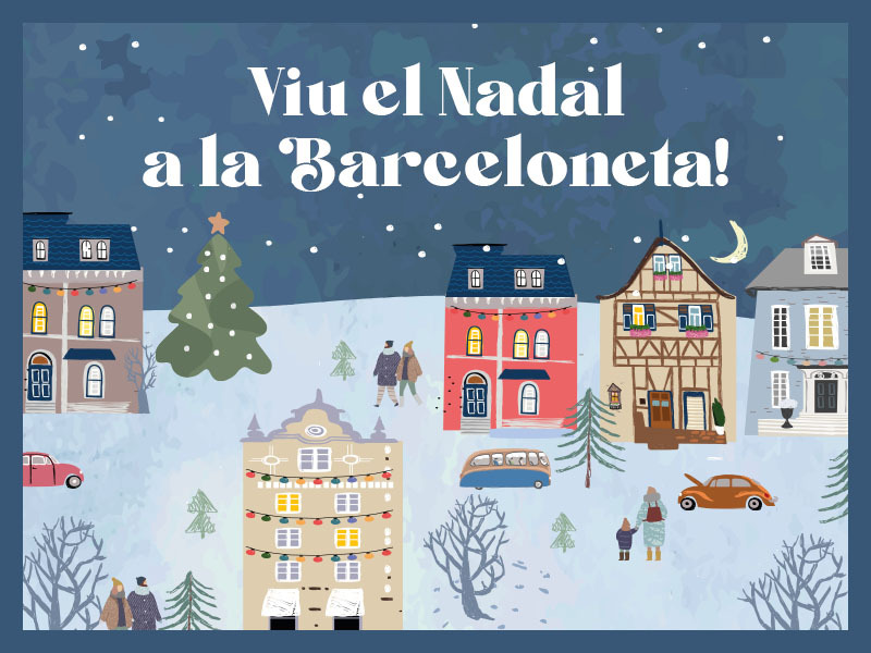Viu el Nadal a la Barceloneta