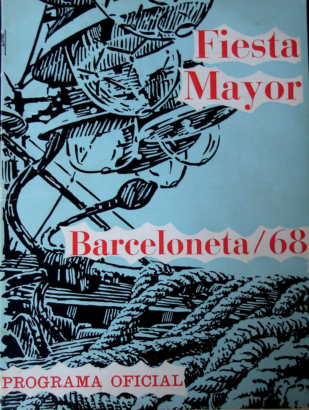 1968. Programa oficial Barceloneta 68