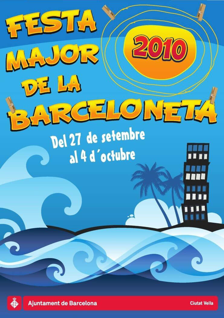2010. Programa Festa Major de la Barceloneta