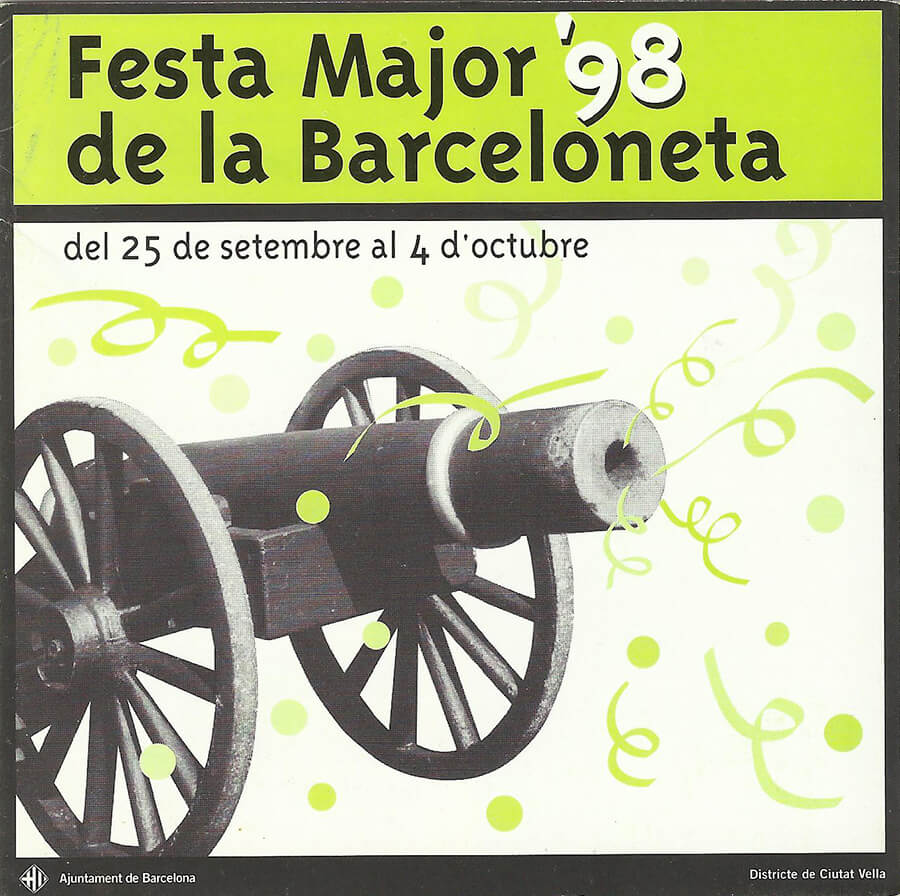 1998. Festa Major de la Barceloneta